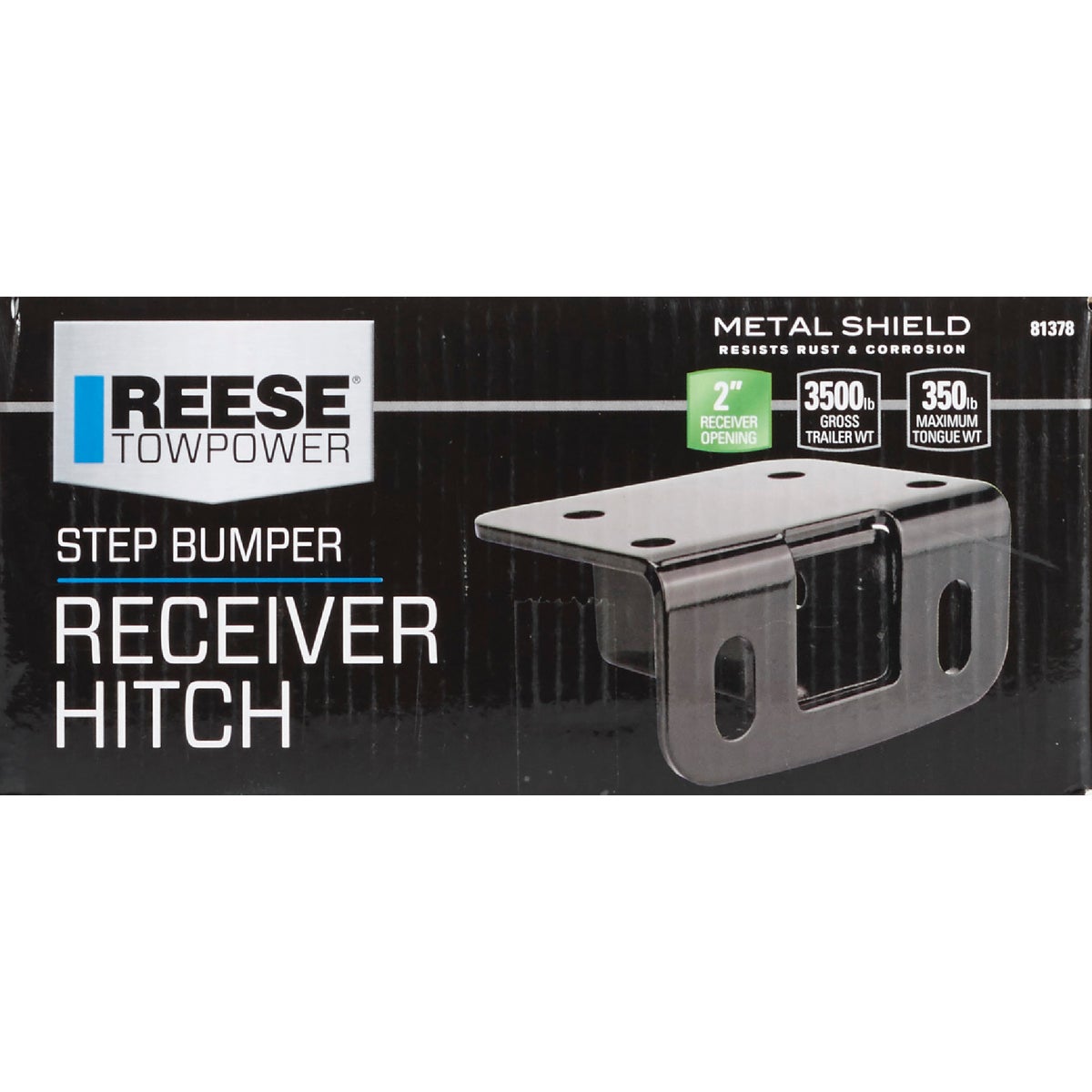 Reese Towpower Class II Step Bumper Receiver Hitch