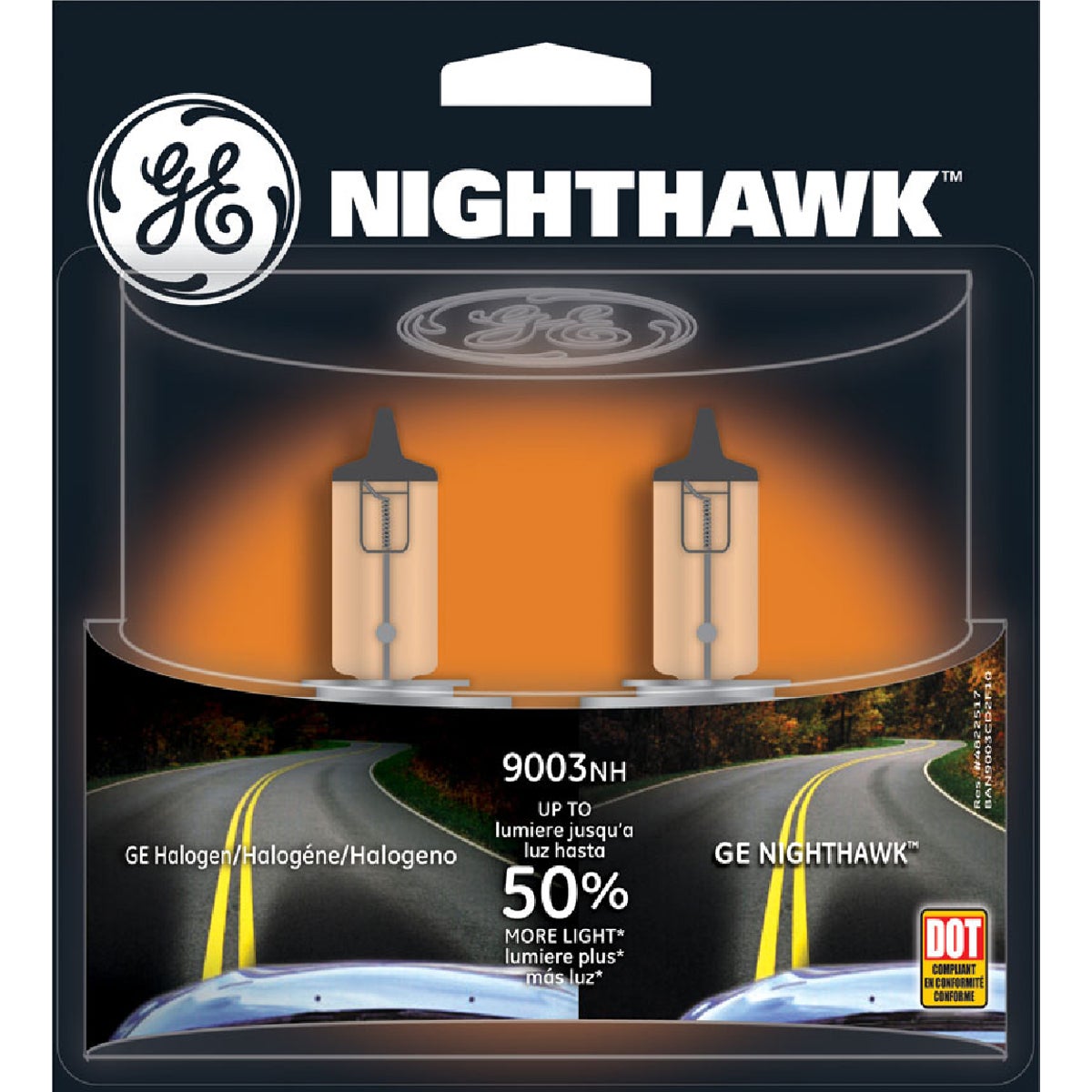 GE Nighthawk 60/67W Sport Replacement Halogen Automotive Headlight (2-Pack)