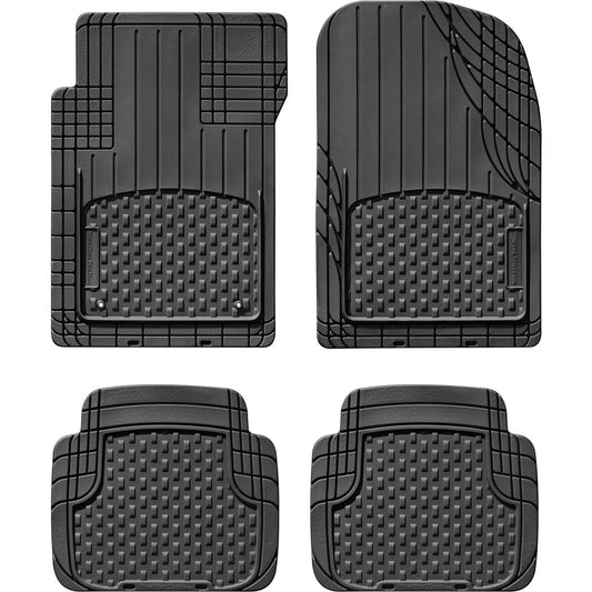 WeatherTech Trim-to-Fit Black Rubber Floor Mat (4-Piece)