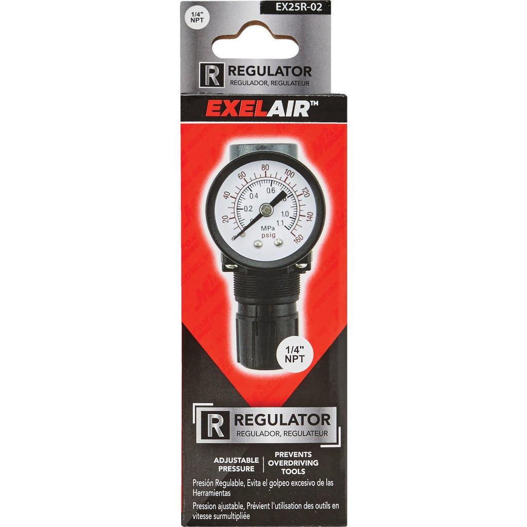 Milton ExelAir 1/4 In. NPT Pressure Regulator