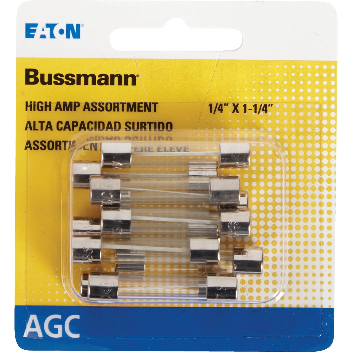 Bussmann AGC & SFE Glass Tube Fuse Assortment (10-Pack)