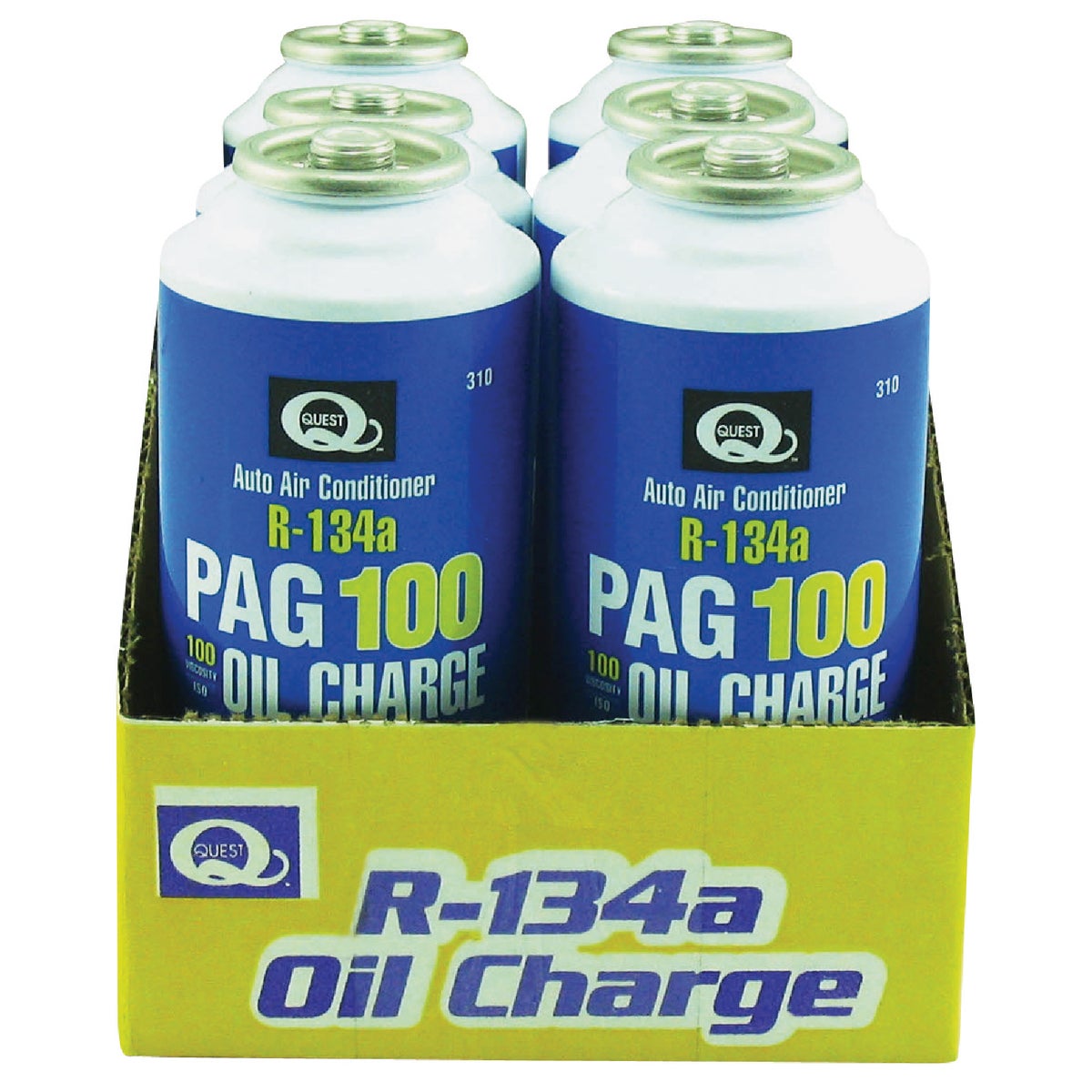 Quest R-134a with PAG Oil Air Conditioner Recharge Kit