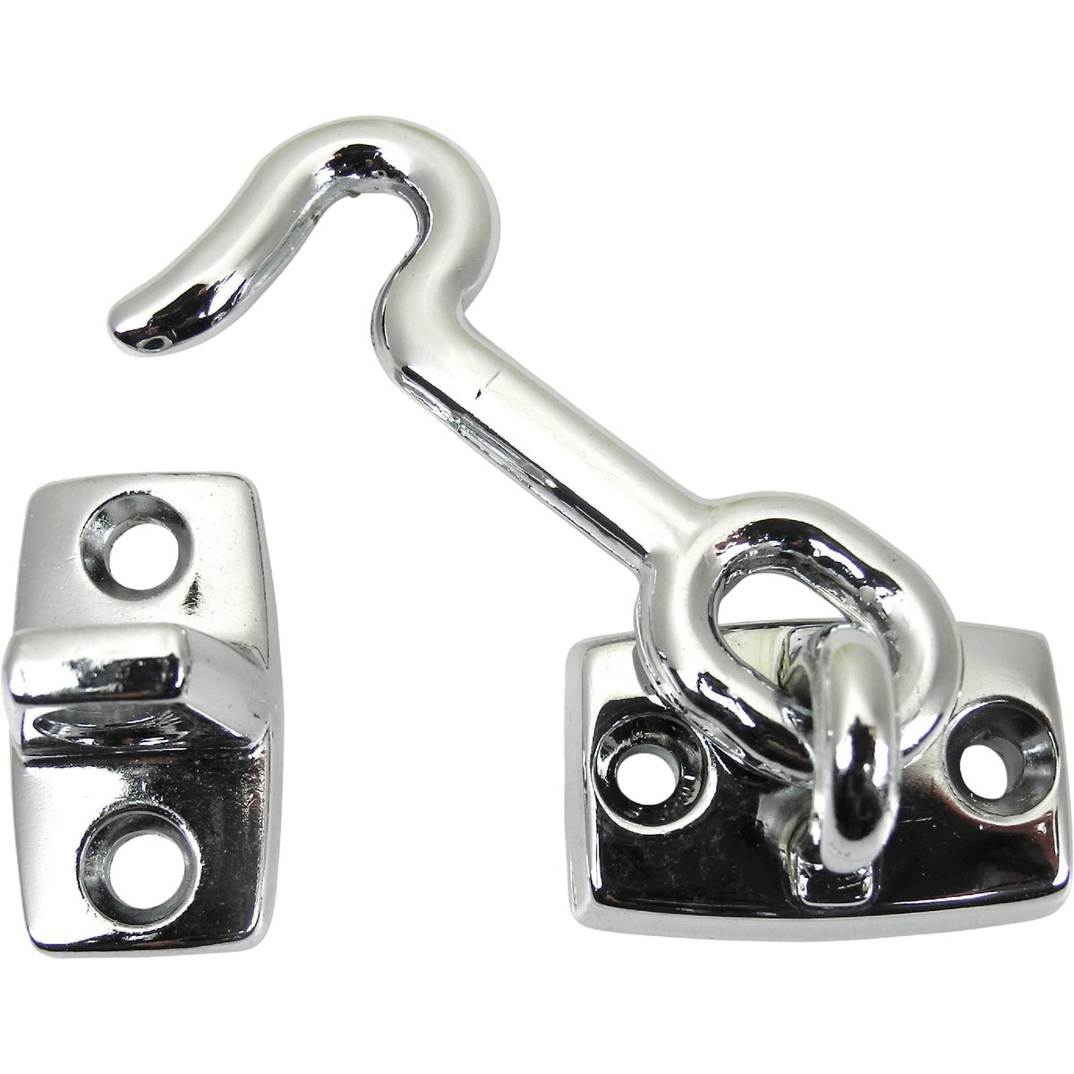 Seachoice 2-1/4 In. Chrome-Plated Zinc Cabin Door Hook