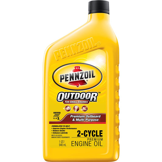 Pennzoil 1 Qt. Outboard/Multi-Purpose 2-Cycle Motor Oil