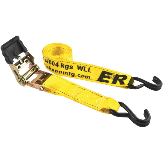 Erickson 2 In. x 10 Ft. 4000 Lb. Professional Series Ratchet Strap (2-Pack)