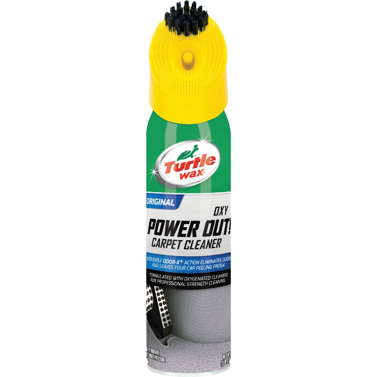 Turtle Wax Oxy Power Out Bristle Cap 18 Oz. Carpet Cleaner