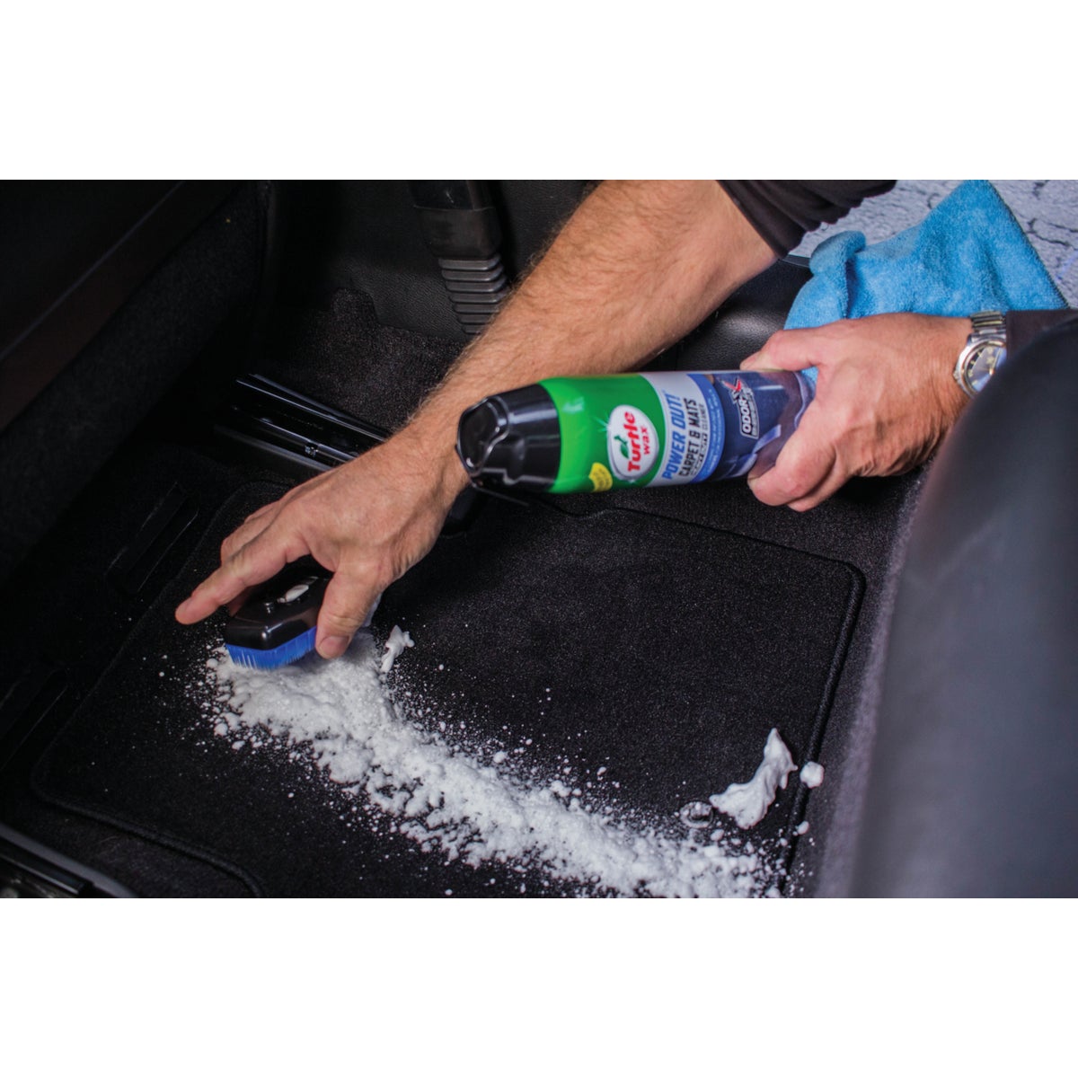 Turtle Wax Oxy Power Out Bristle Cap 18 Oz. Carpet Cleaner