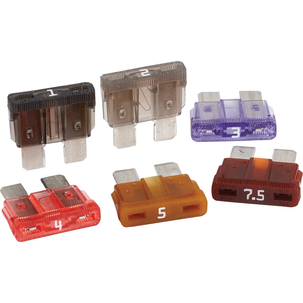 Bussmann ATC Low Amp Fuse Assortment (8-Piece)