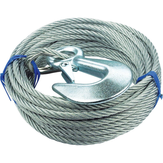 Seachoice 3/16" x 25' Galvanized Winch Cable