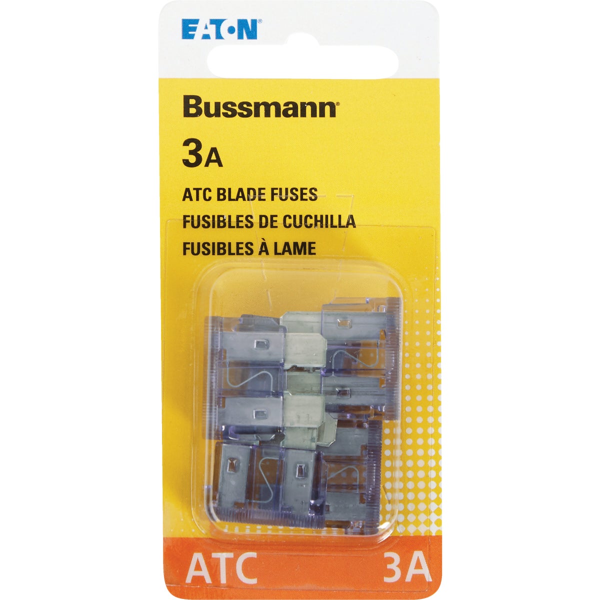 Bussmann 3-Amp 32-Volt ATC Blade Automotive Fuse (4-Pack)