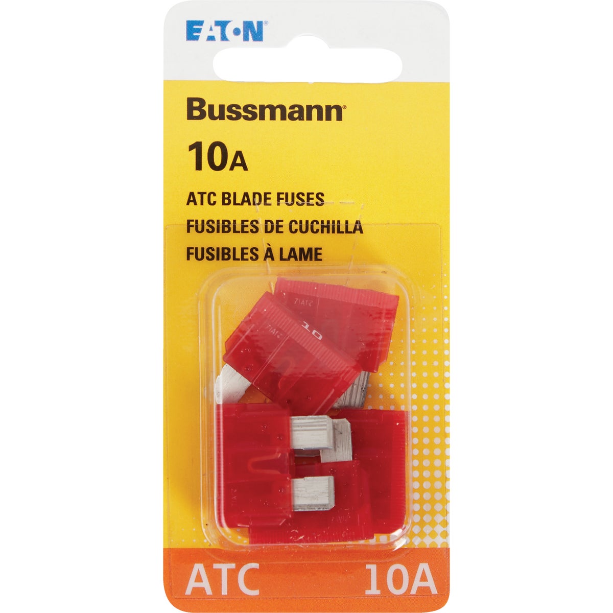 Bussmann 10-Amp 32-Volt ATC Blade Automotive Fuse (4-Pack)