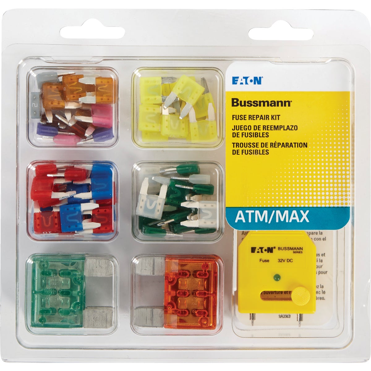 Bussmann ATM, MAX & FT Blade Fuse Assortment (64-Piece)