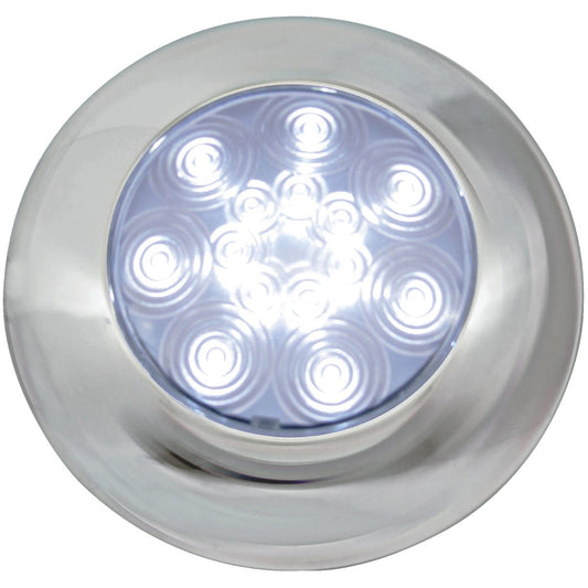 Peterson 9-16 V. White Round Dome Light