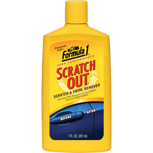 Formula 1 Scratch Out 7 Oz. Liquid Scratch & Swirl Remover Polishing Compound