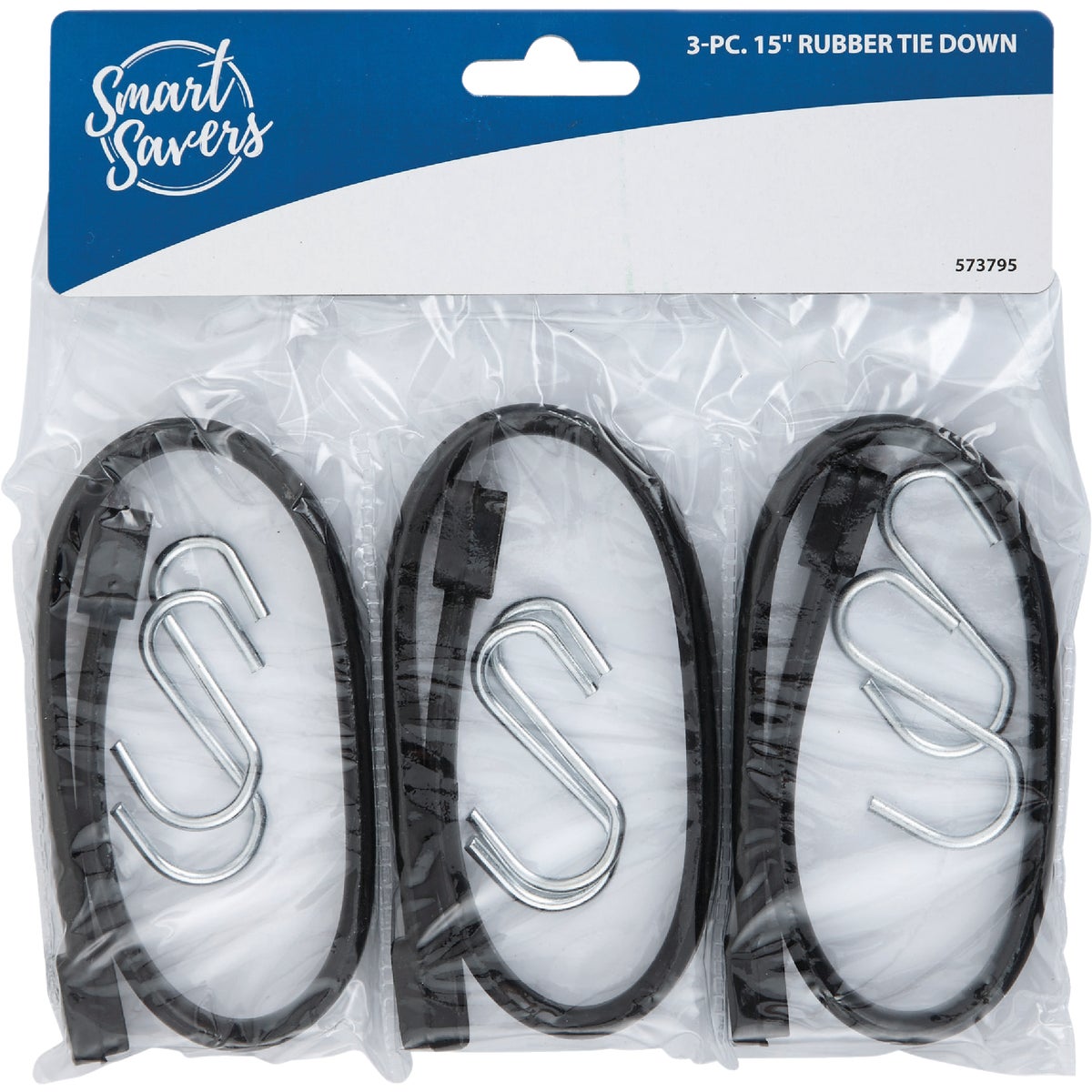 Smart Savers 15 In. Tarp Strap Set (3-Pack)