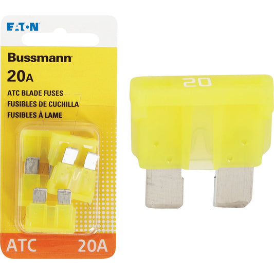 Bussmann 20-Amp 32-Volt ATC Blade Automotive Fuse (4-Pack)