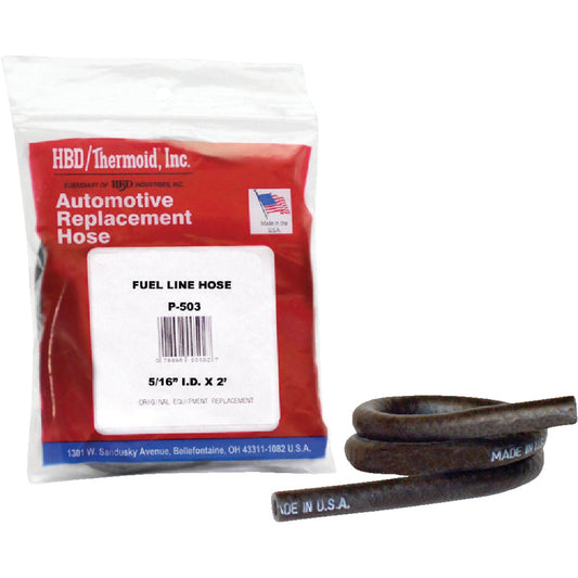 Thermoid 5/16 In. ID x 2 Ft. L. Fuel Line Hose