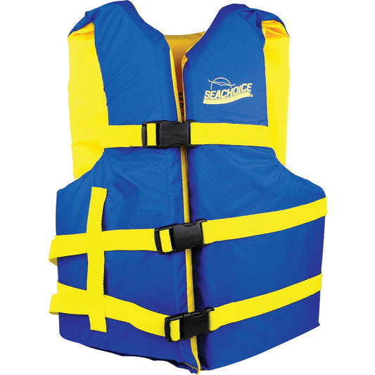 Seachoice Adult Type III & USCG 90 Lb. & Up Boating Life Vest