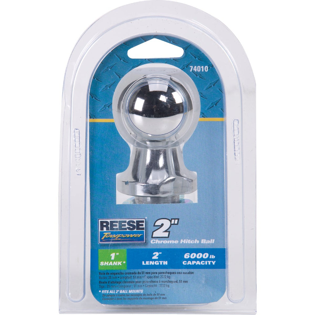 Reese Towpower 2 In. x 1 In. x 2 In. Hitch Ball