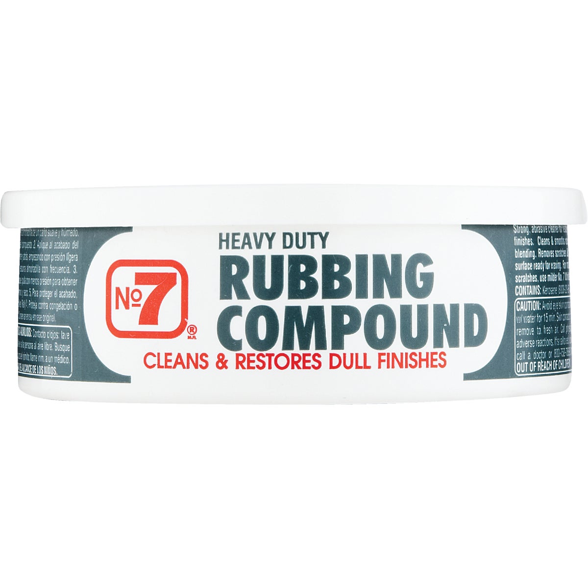 NO. 7, 10 oz Paste  Rubbing Compound