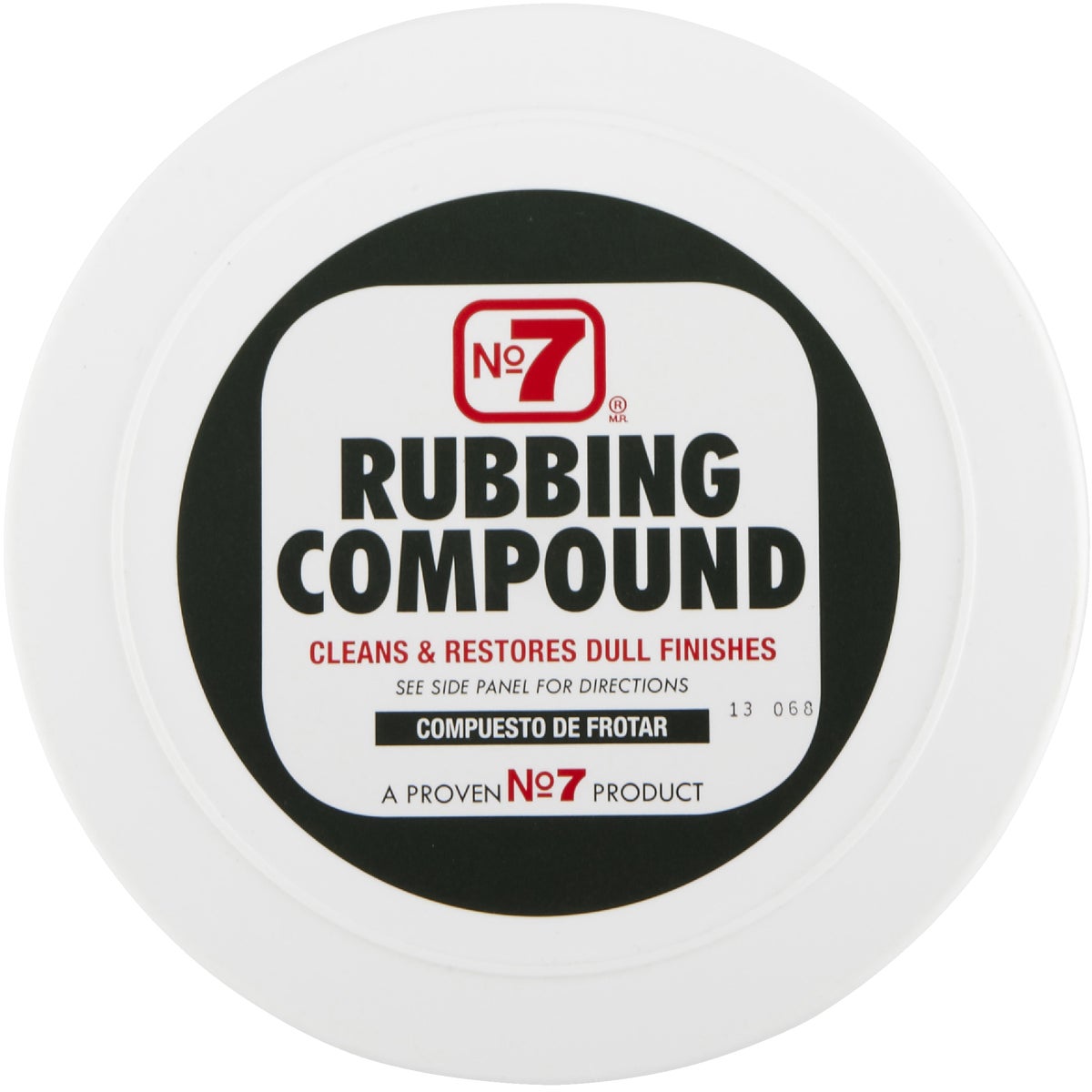 NO. 7, 10 oz Paste  Rubbing Compound