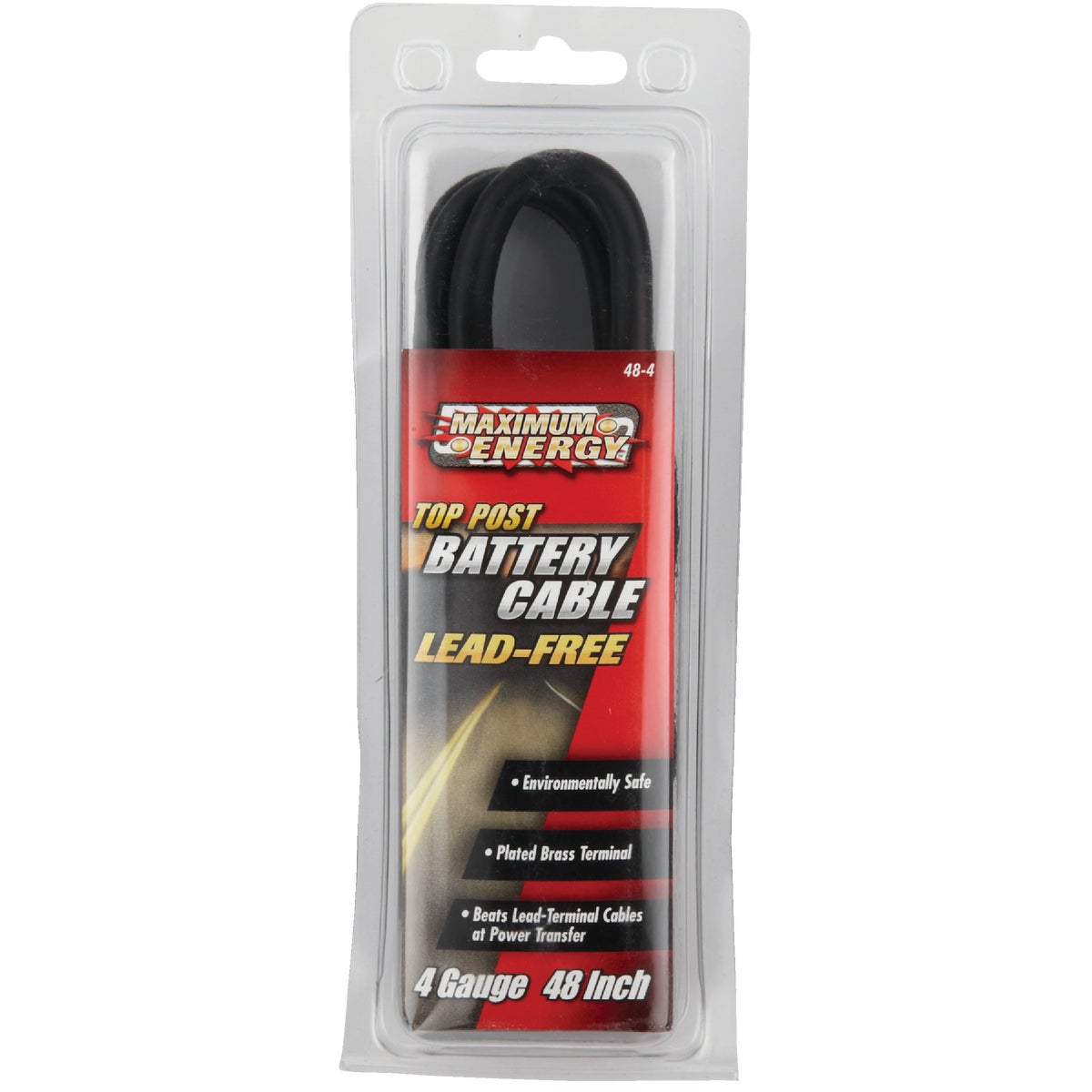 Road Power 48 In. 4 Gauge Top Post Battery Cable