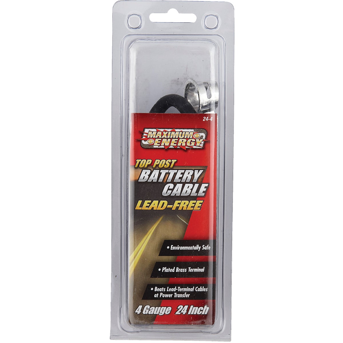 Road Power 24 In. 4 Gauge Top Post Battery Cable