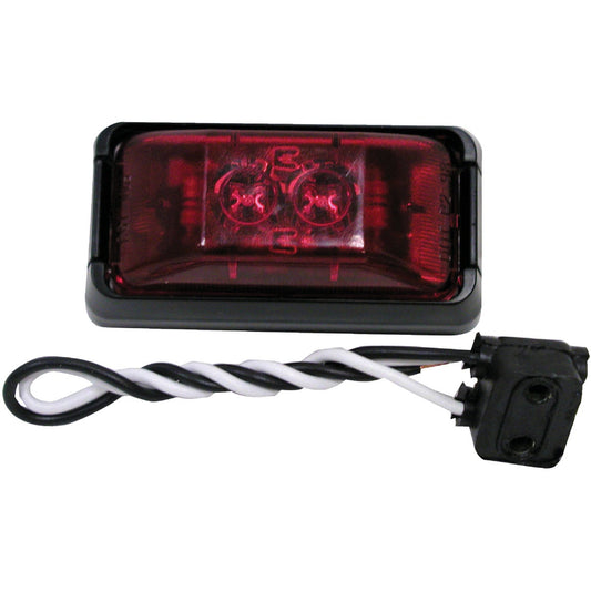 Peterson Rectangle Red Clearance Light