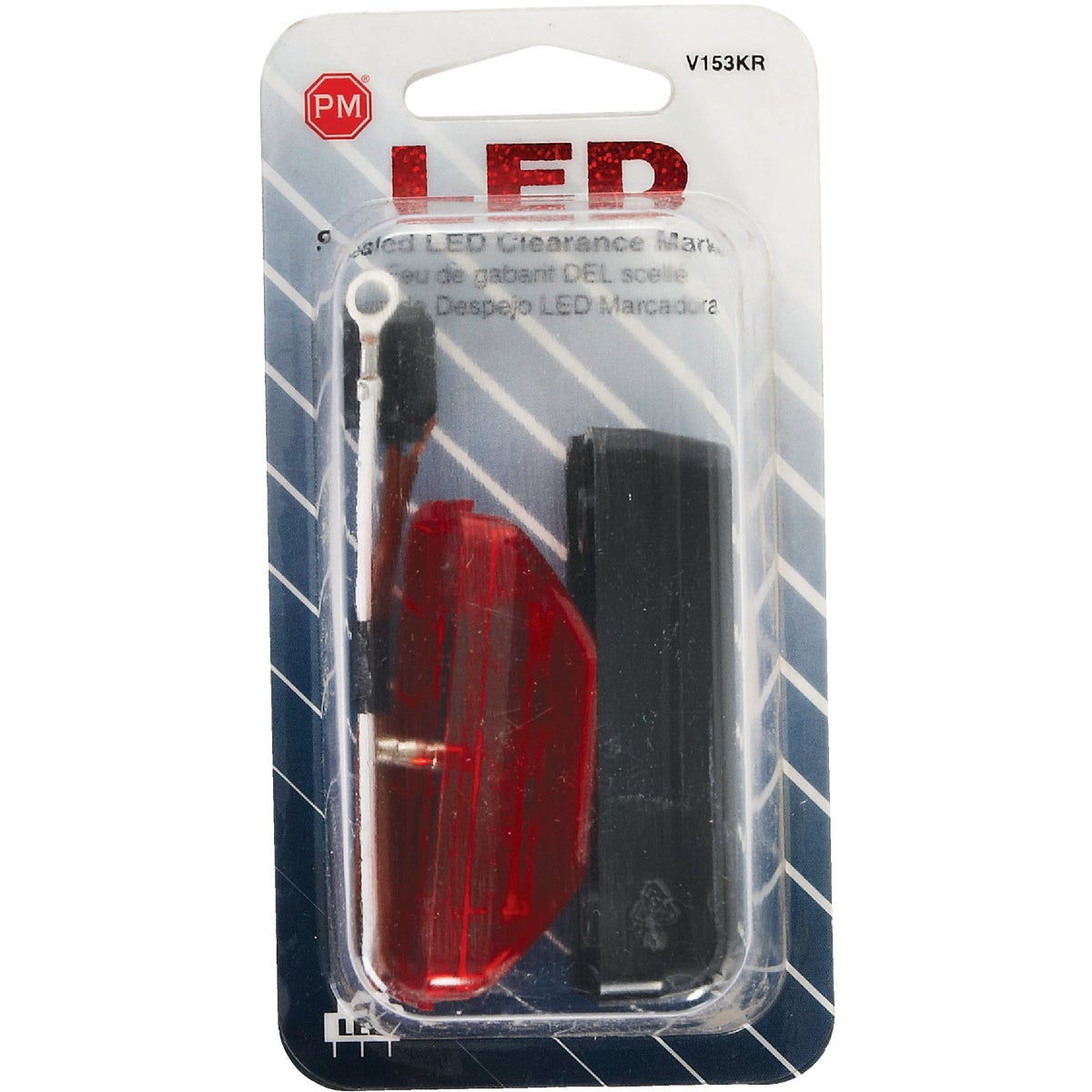 Peterson Rectangle Red Clearance Light