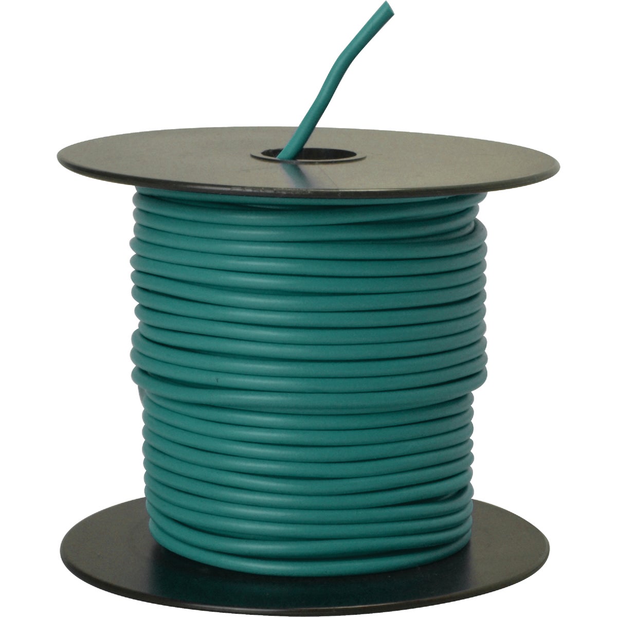 ROAD POWER 100 Ft. 14 Ga. PVC-Coated Primary Wire, Green