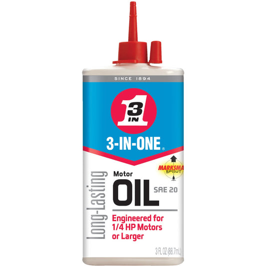 3-IN-ONE 3 Oz. Drip Can Motor Oil Multi-Purpose Lubricant