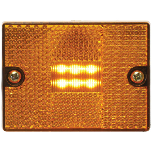 Peterson Square Amber Clearance Light