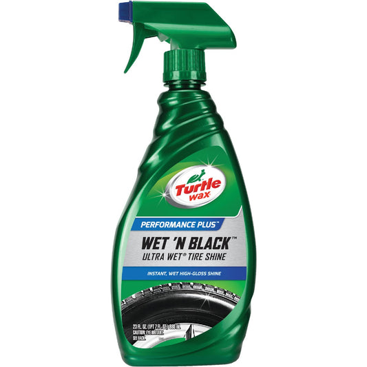 Turtle Wax Wet 'N Black 23 Oz. Trigger Spray Tire Shine