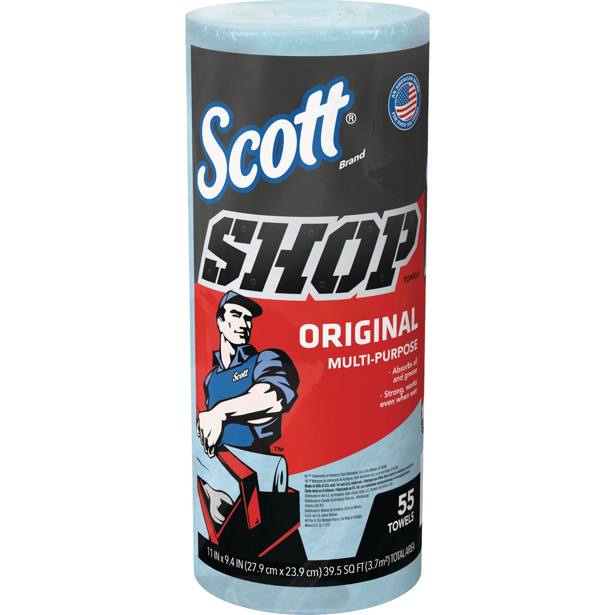 Scott 11 In. W x 9.4 In. L Disposable Original Shop Towel (55-Sheets)