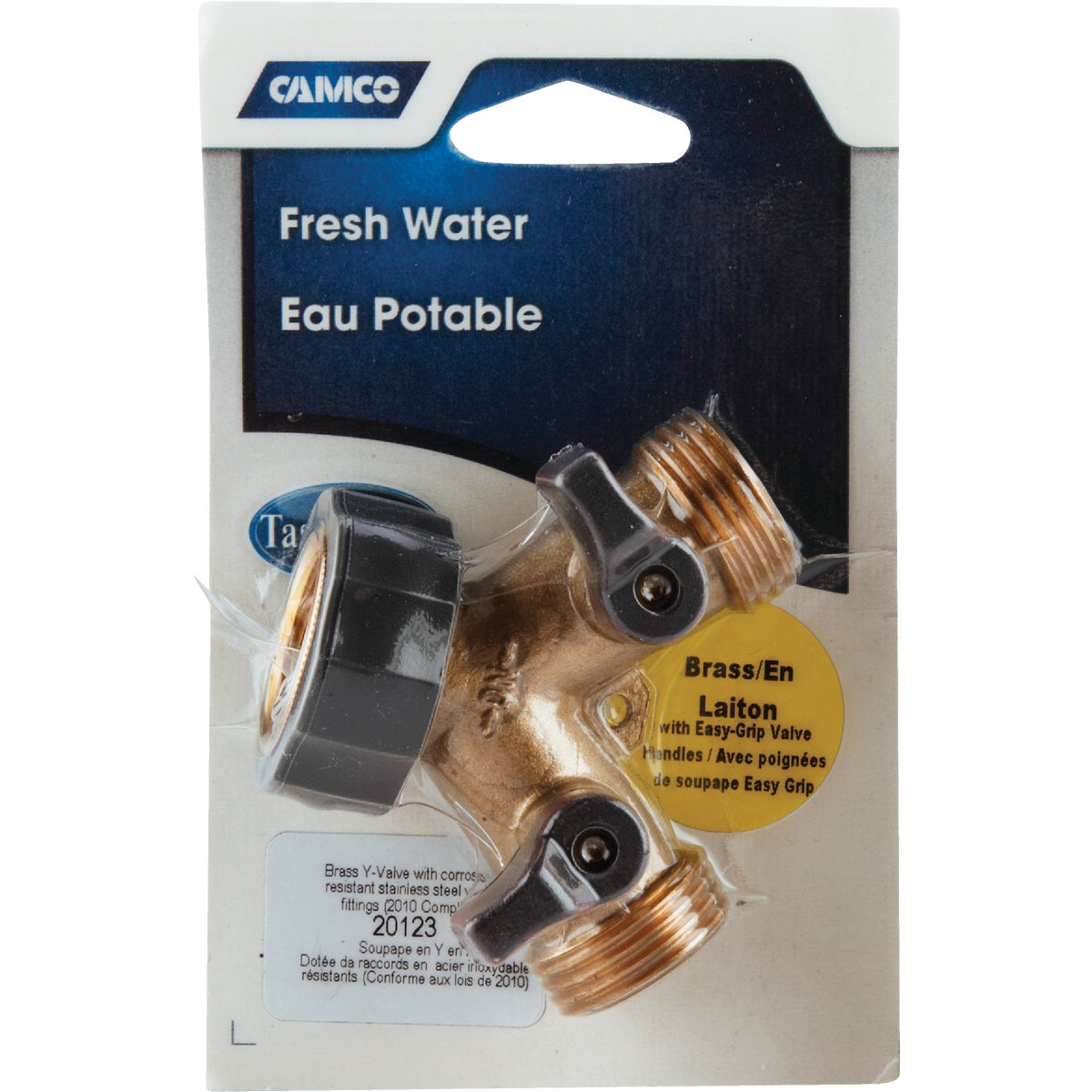 Camco Brass 45D RV Shut Off Valve