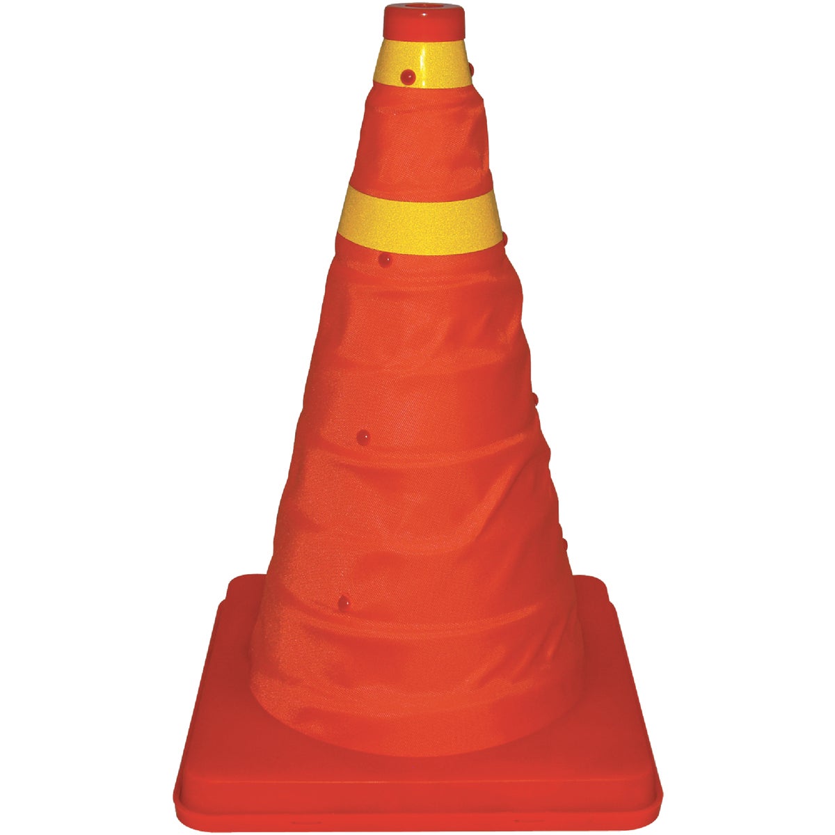 Bell 16 In. H Orange Collapsible Safety Cone