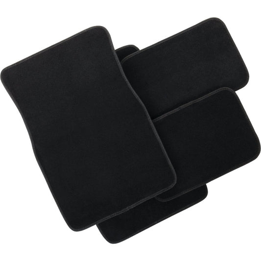 Custom Accessories Black Carpeted Floor Mat (4-Piece)