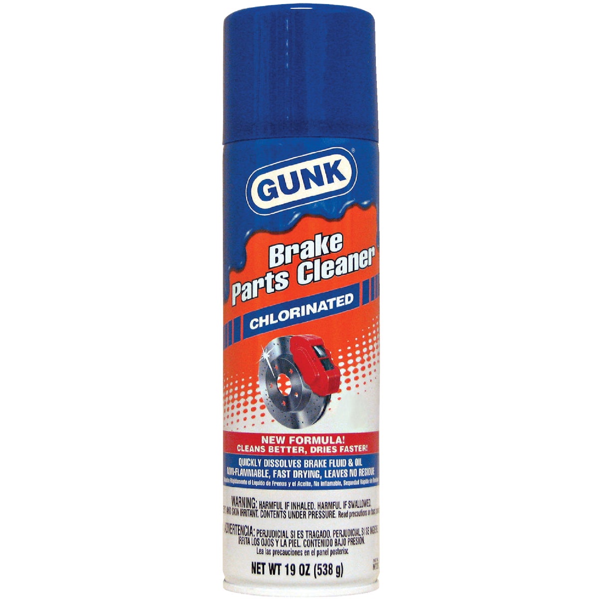 Gunk 19 Oz. Aerosol Chlorinated Brake Parts Cleaner