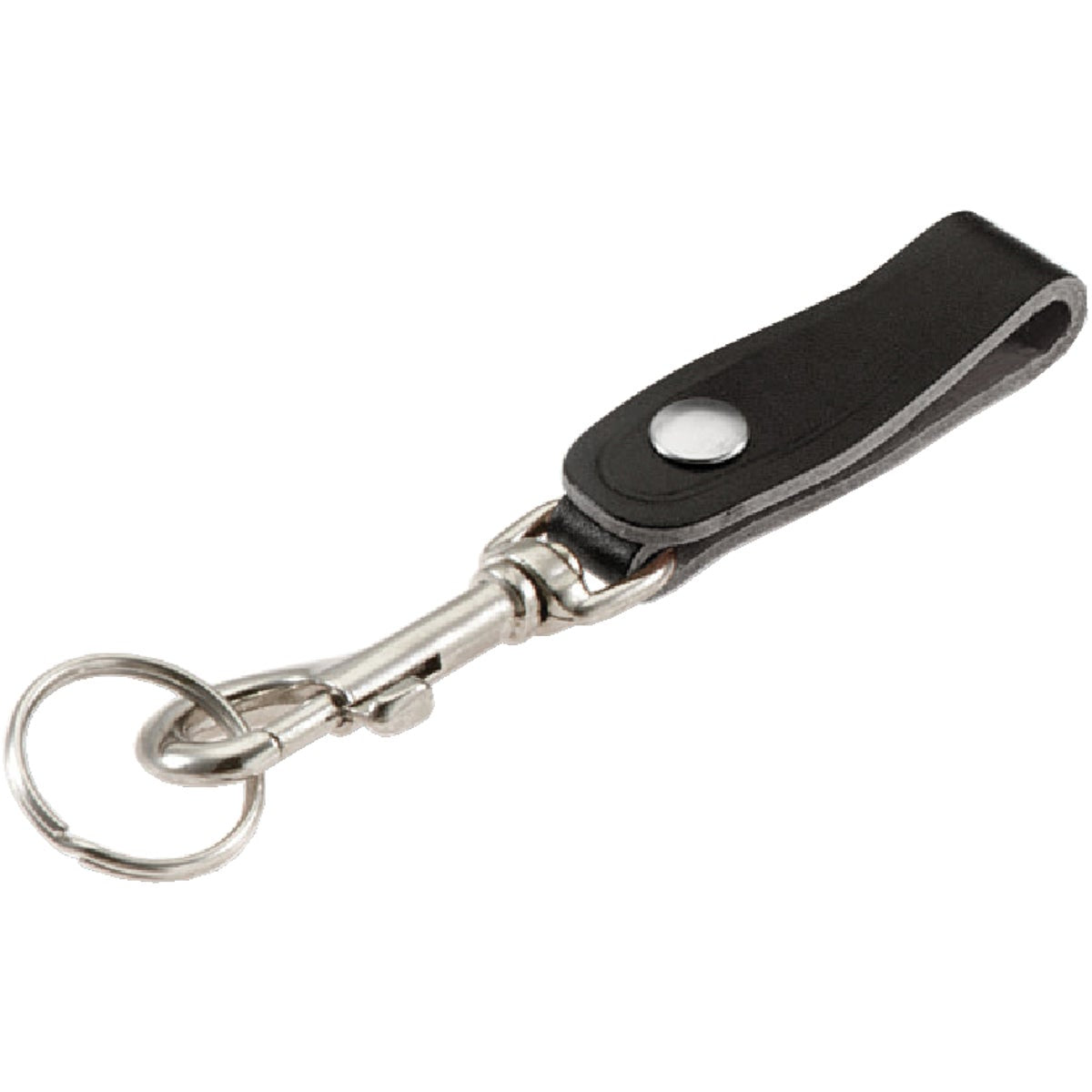 Lucky Line Leather Steel 1-1/8 In. Belt Hook Key Ring