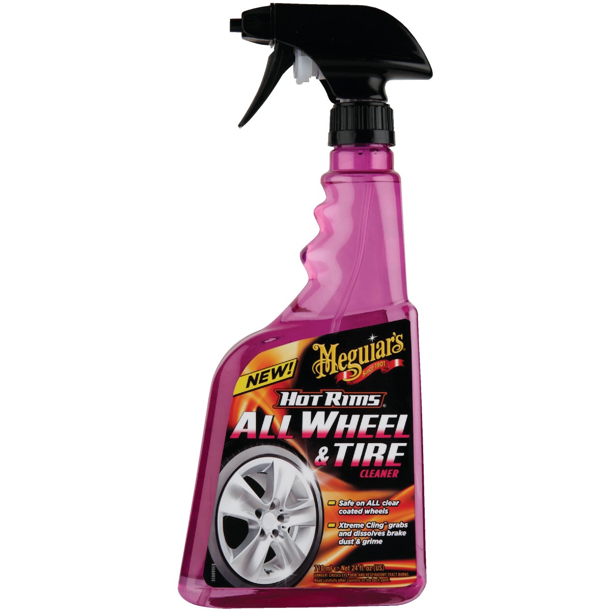 Meguiars Hot Rims 24 Oz. Trigger Spray Wheel Cleaner