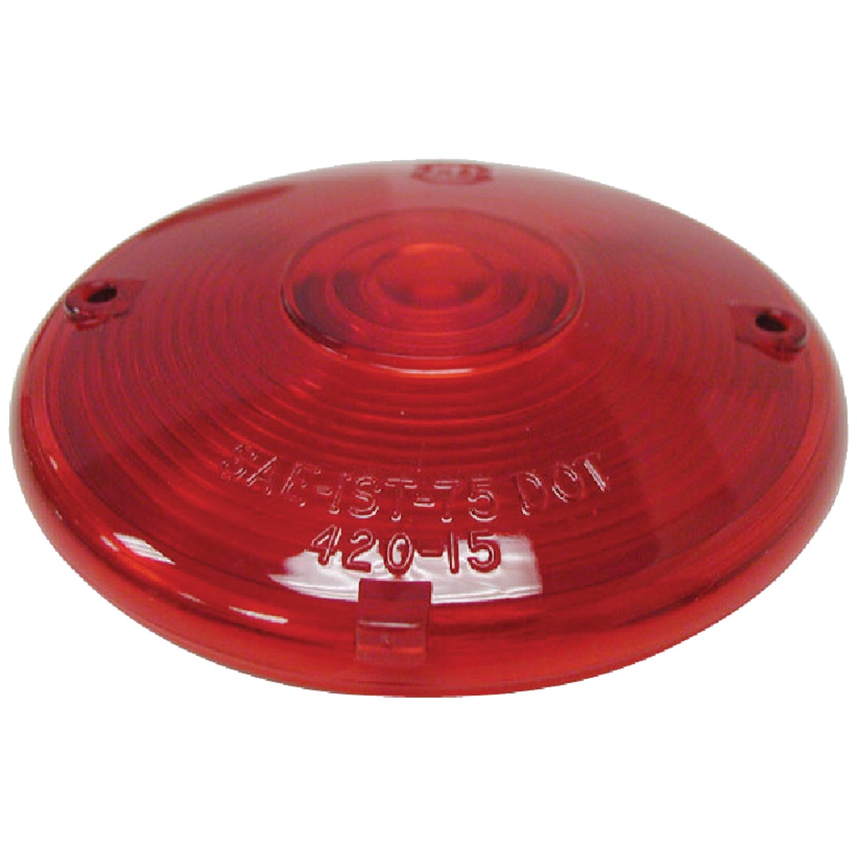 Peterson 3-3/4 In. Round Red Replacement Lens