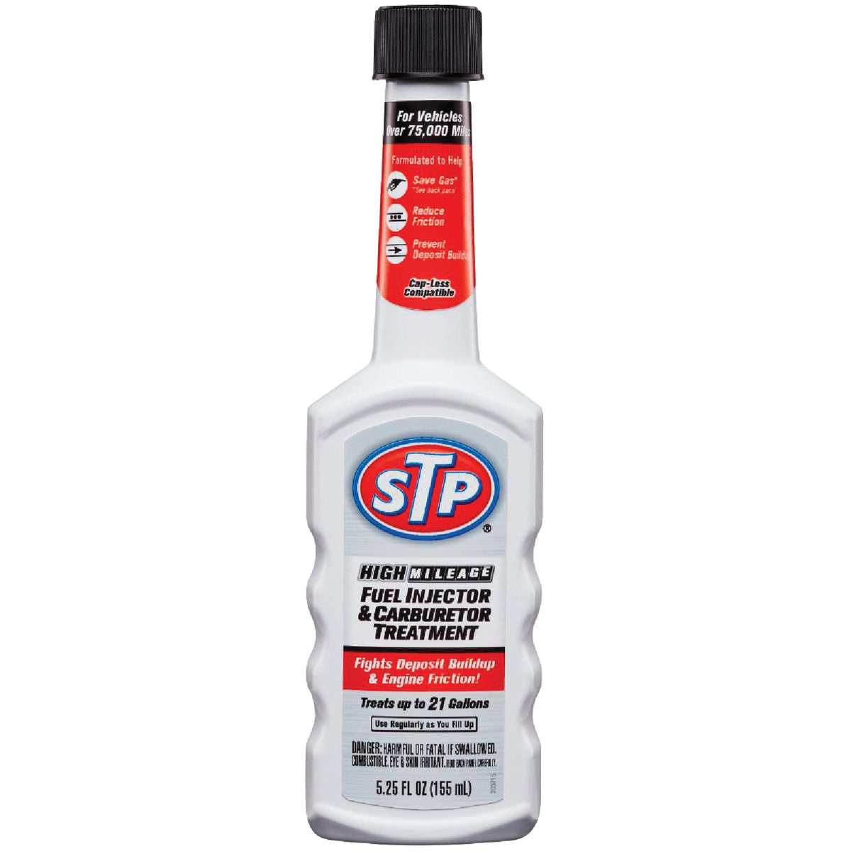 STP 5.25 Oz. High Mileage Fuel Injector & Carburetor Treatment