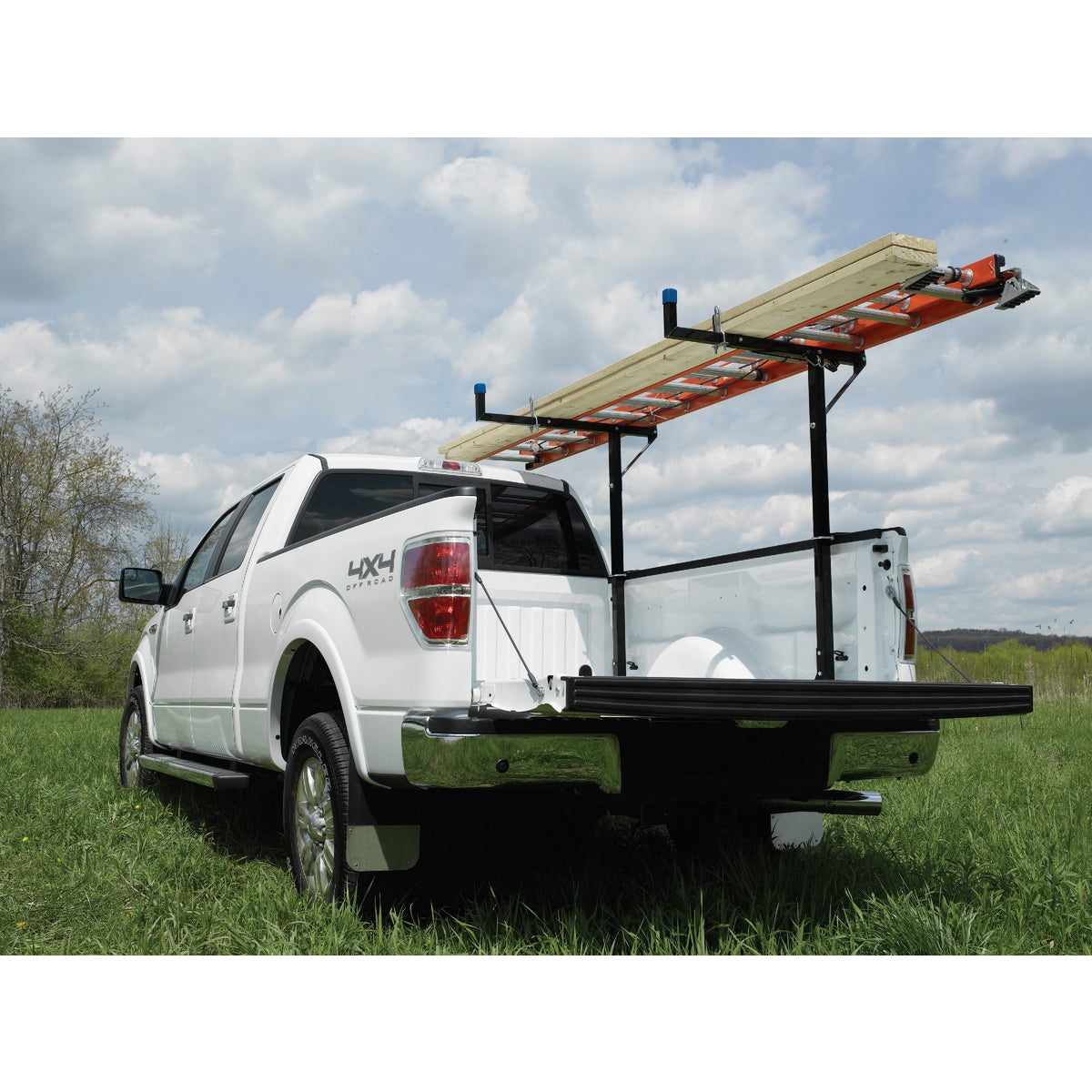 Werner Ladder 250 Lb Capacity Black Truck Rack