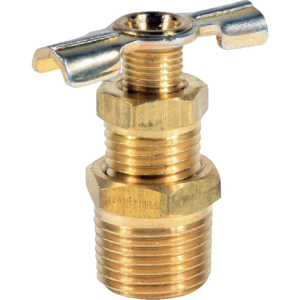 Camco 3/8 In. Brass RV Water Heater Drain Valve