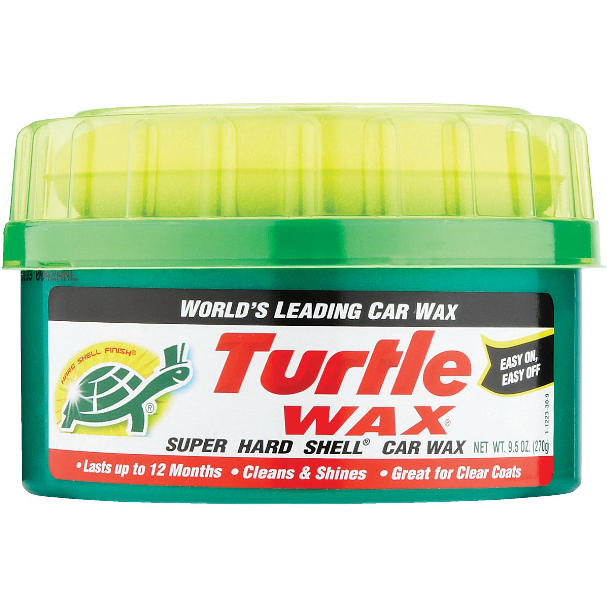 Turtle Wax Super Hard Shell Paste 9.5 Oz. Car Wax