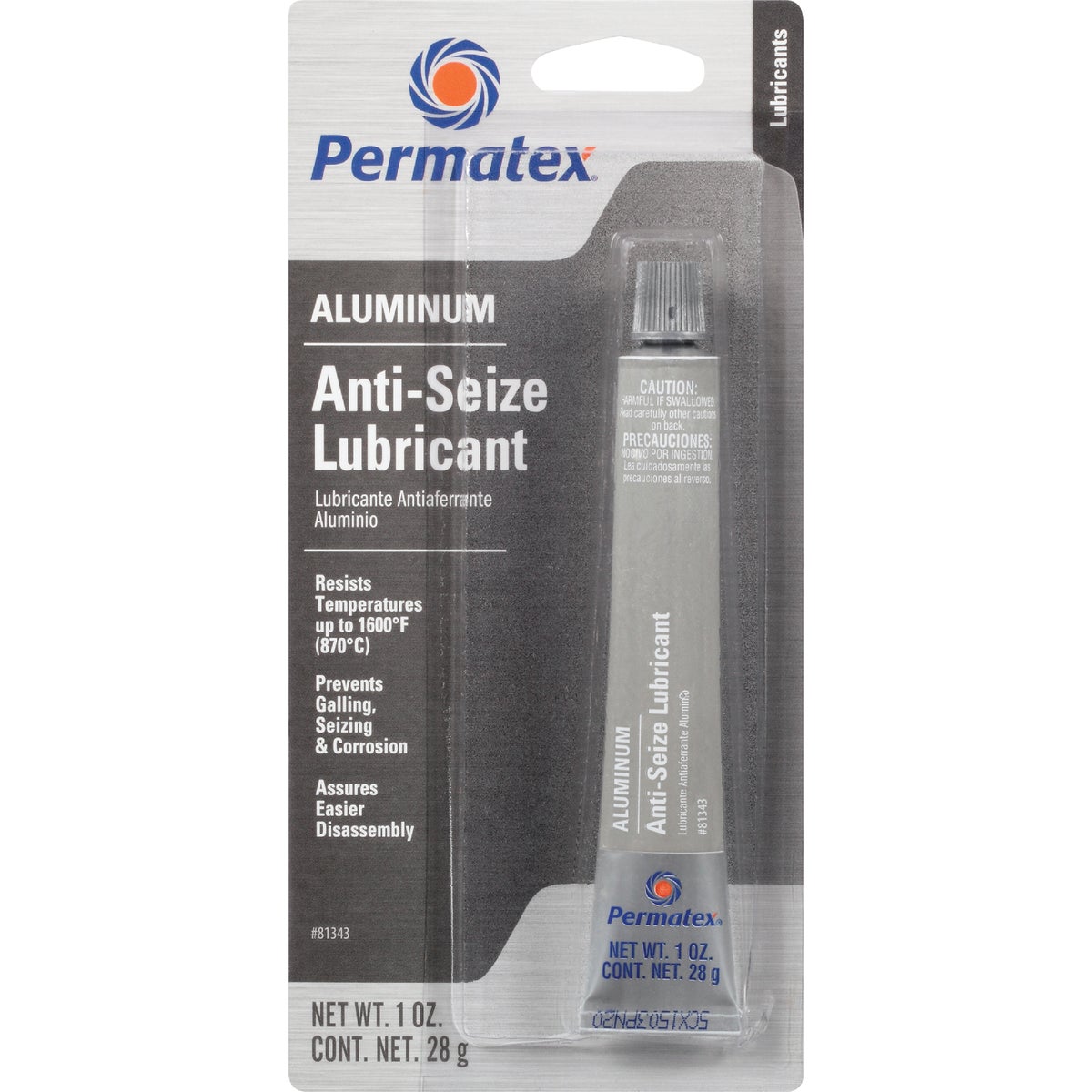 PERMATEX 1 Oz. Tube Anti-Seize Lubricant