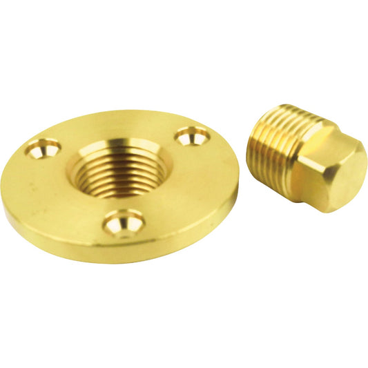 Seachoice 1/2 In. x 2 In. Garboard Drain Plug