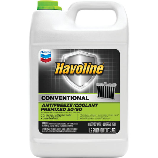 Havoline Conventional Gallon 50/50 Pre-Diluted -34 F to 265 F Automotive Antifreeze