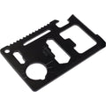 Lucky Line Utilicarry 11-in-1 Black Stainless Steel Wallet Multi-Tool