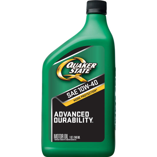 Quaker State Advanced Durability 10W40 Quart Motor Oil